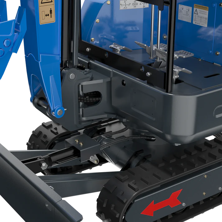 RIPPA R15 ECO Enclosed Cab Version Mini Excavator